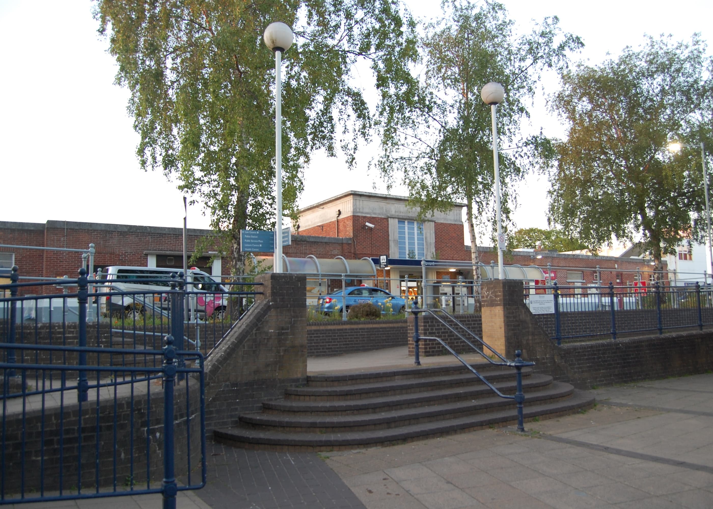 Havant railway station, where Café Local is located